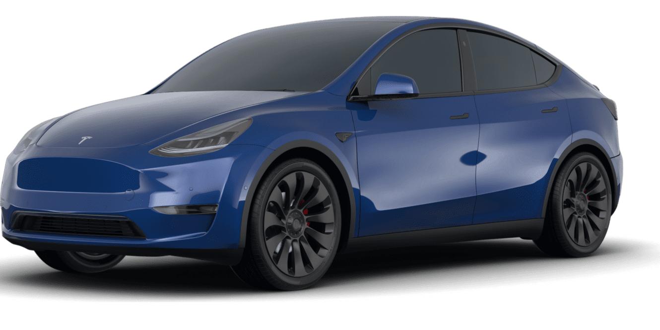 TESLA MODEL Y 2021 5YJYGDEF9MF070204 image